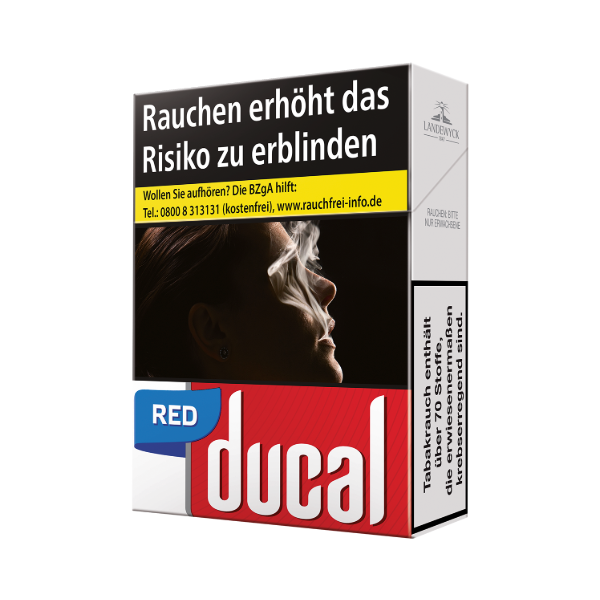 Ducal Red XXL 8 x 28 Zigaretten Ducal Red XXL 8 x 28 Zigaretten